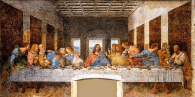 Leonardo da Vinci - Ostatnia Wieczerza - reprodukcja